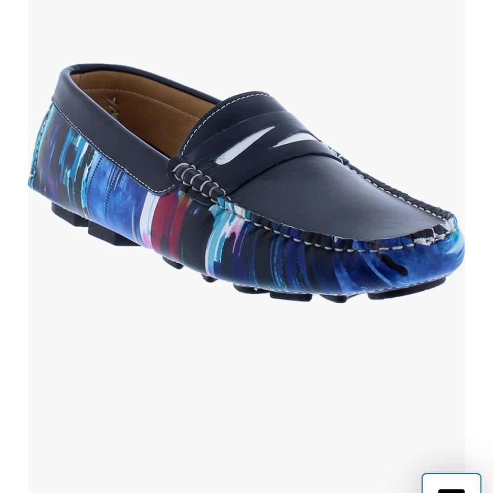 Men's Blue Loafers